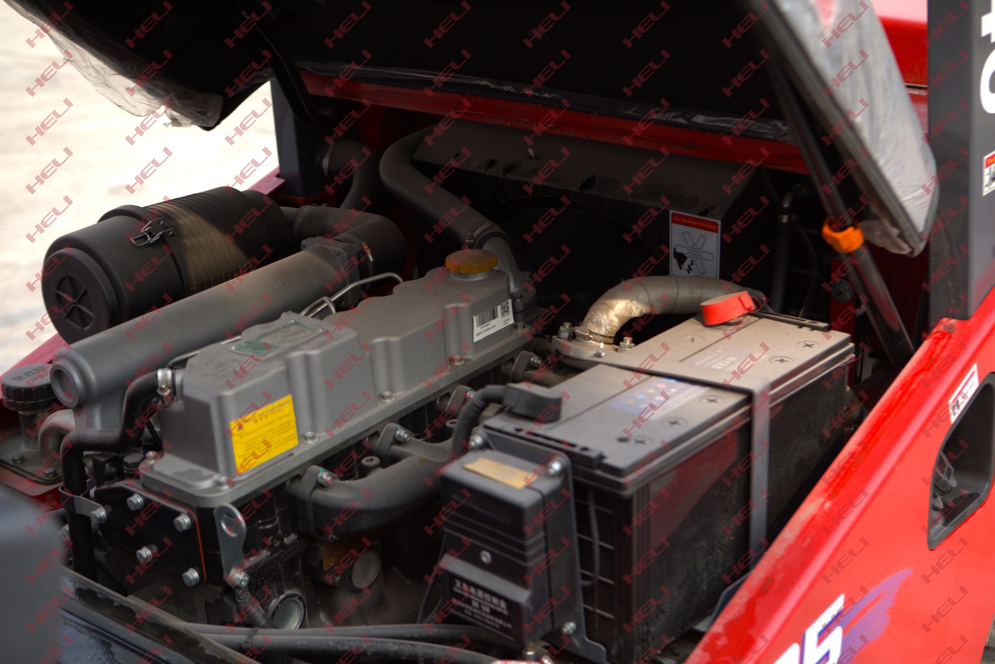 Дизельный Вилочный погрузчик HELI CPCD35