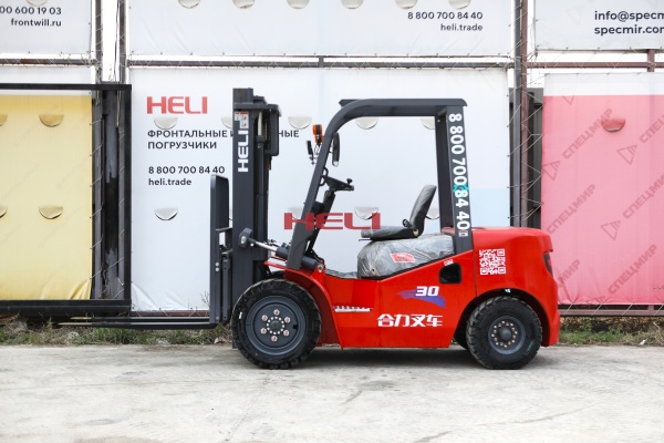 Дизельный вилочный погрузчик Heli CPCD30