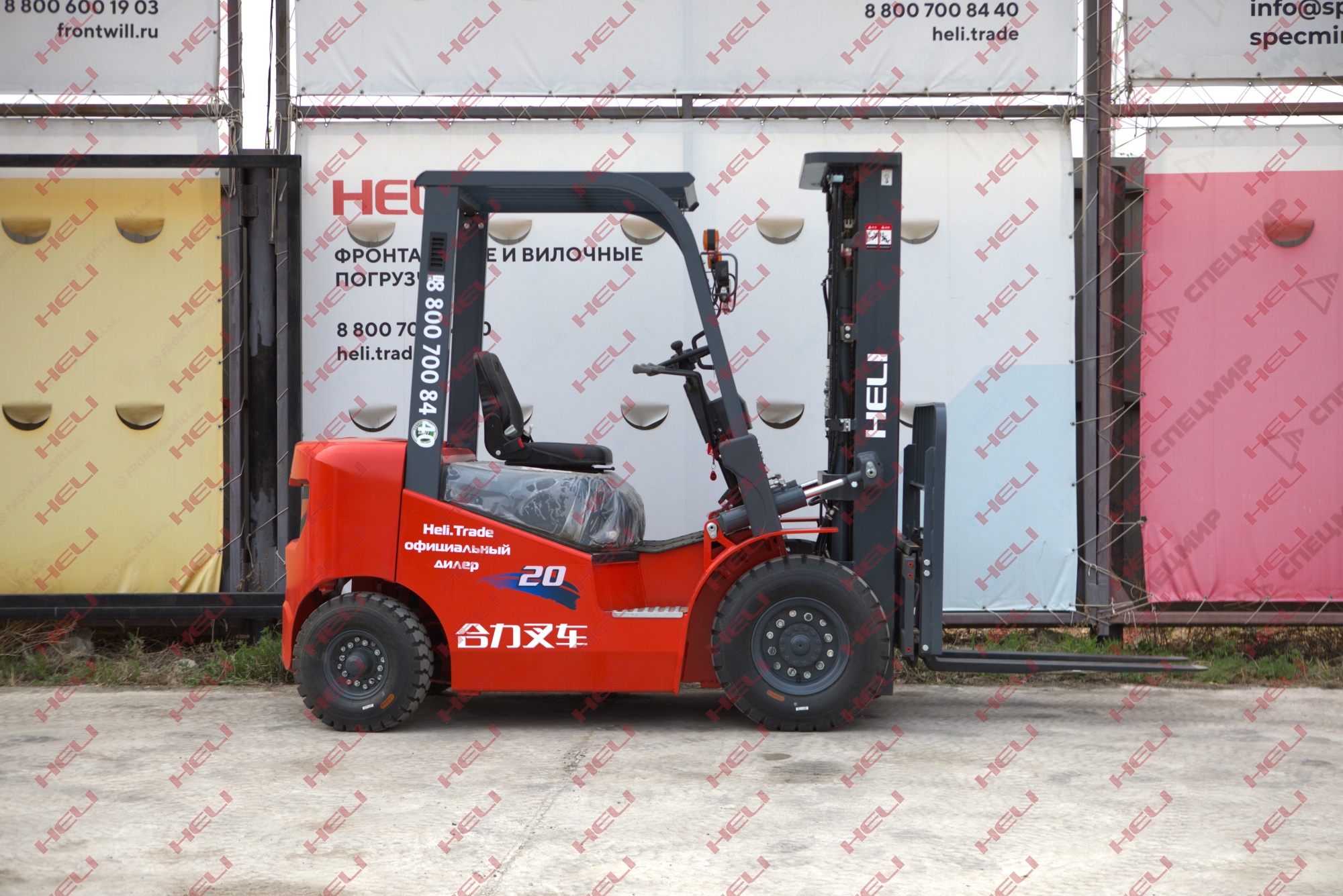 Дизельный вилочный погрузчик Heli CPCD20