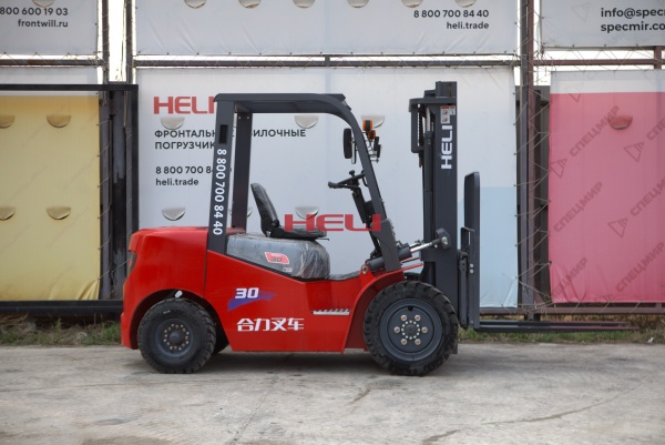 Дизельный вилочный погрузчик Heli CPCD30