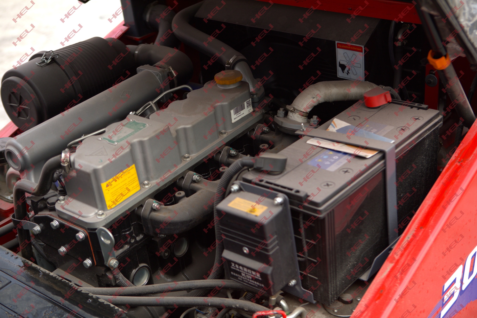 Дизельный вилочный погрузчик Heli CPCD30