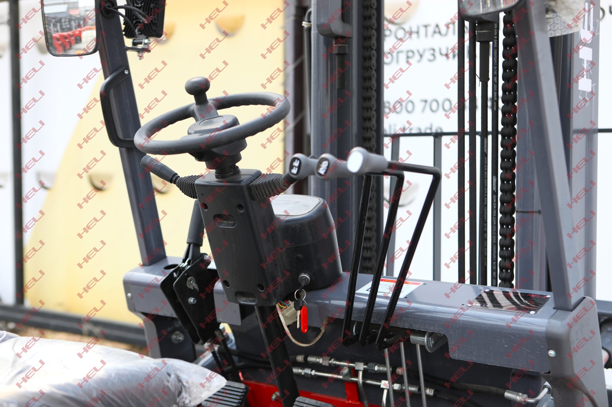 Дизельный Вилочный погрузчик HELI CPCD35