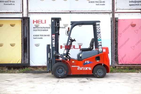 Дизельный вилочный погрузчик HELI CPCD15