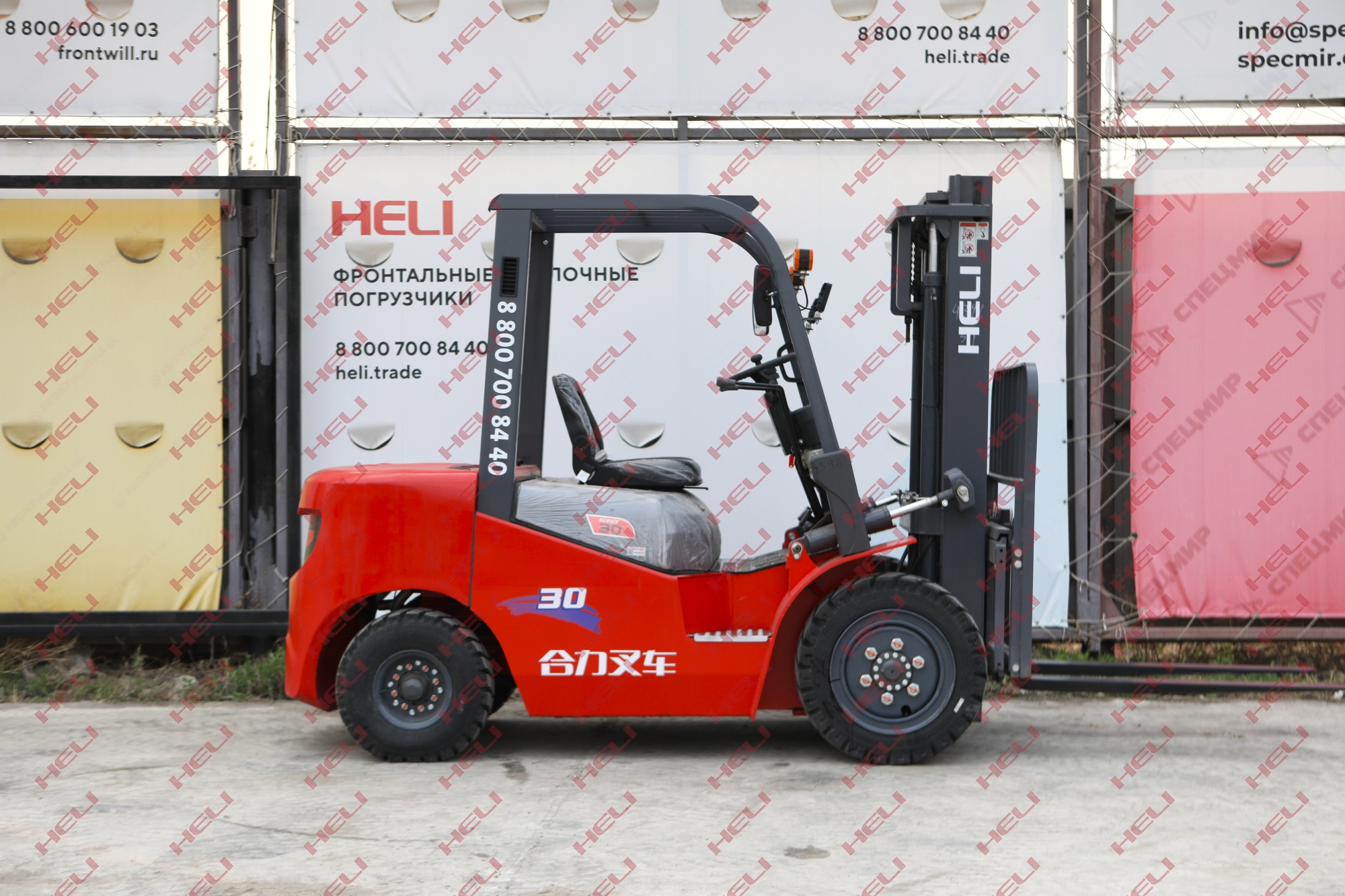 Дизельный вилочный погрузчик HELI CPСD30 (ISUZU)