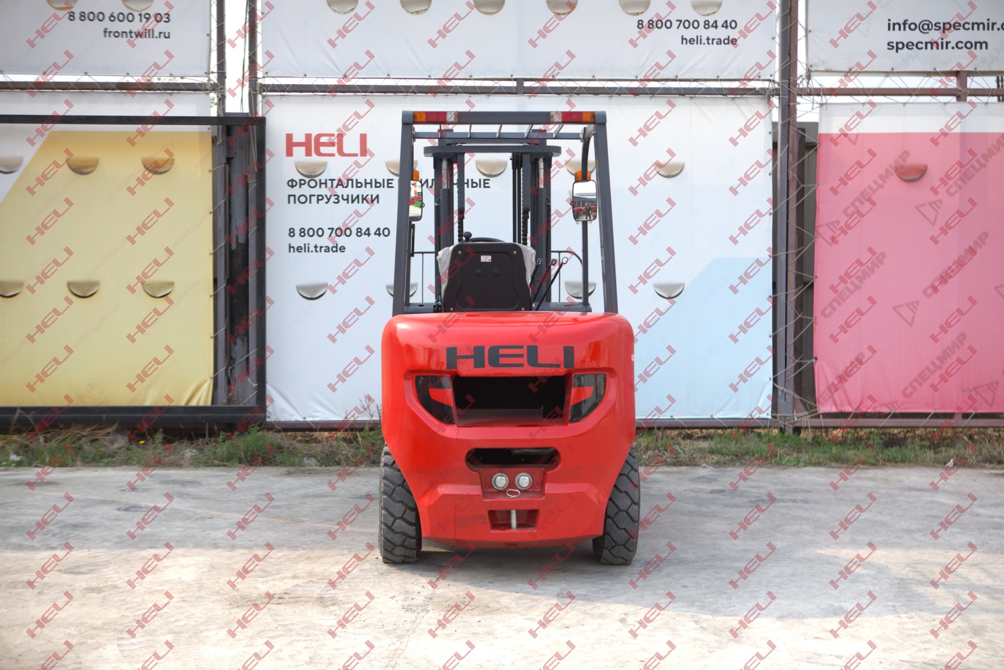 Дизельный Вилочный погрузчик HELI CPCD35