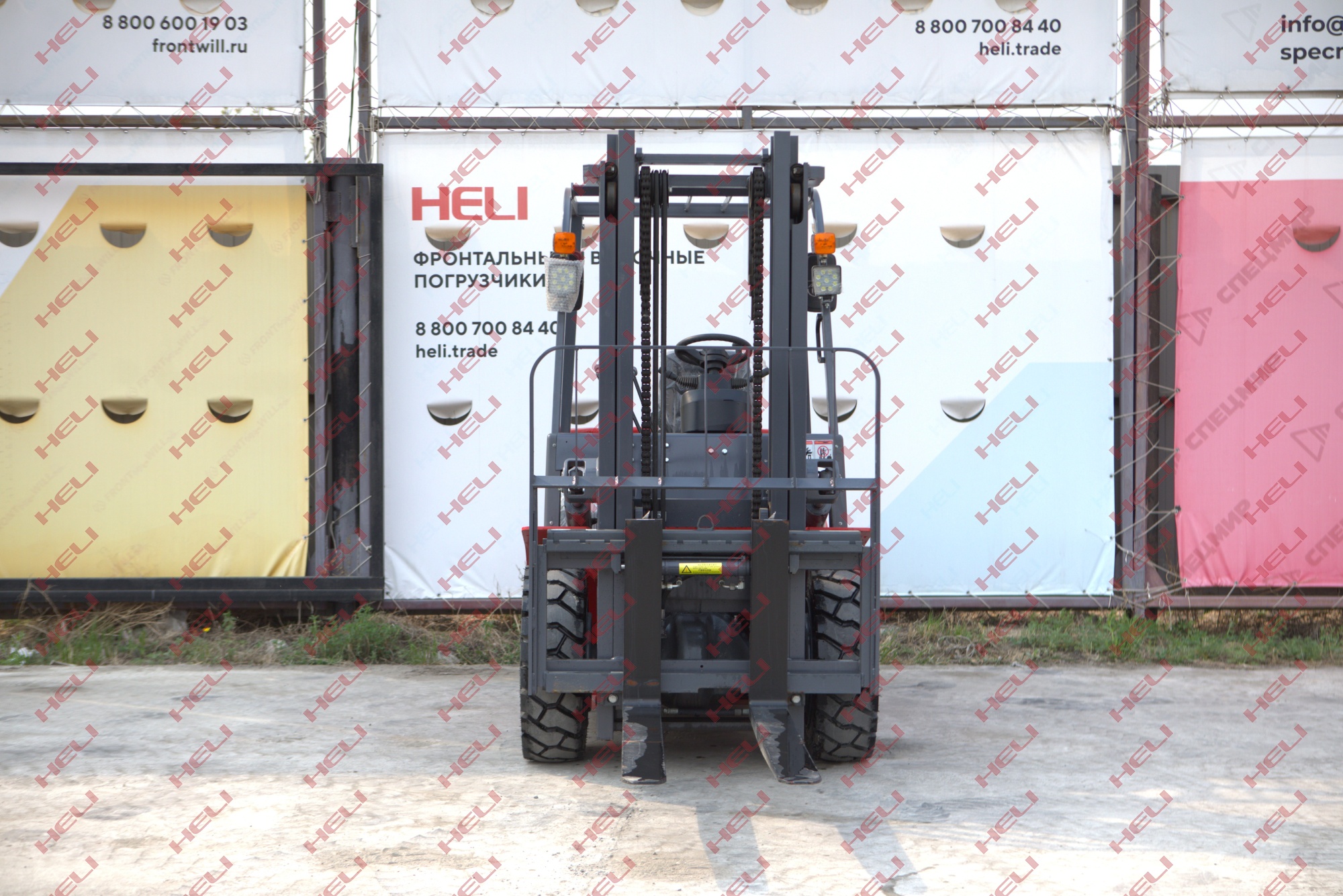 Дизельный Вилочный погрузчик HELI CPCD35