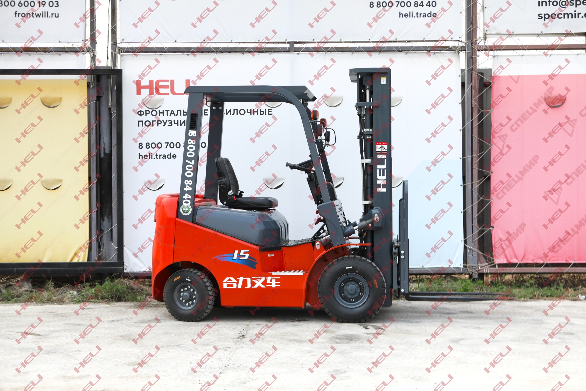 Дизельный вилочный погрузчик HELI CPCD15
