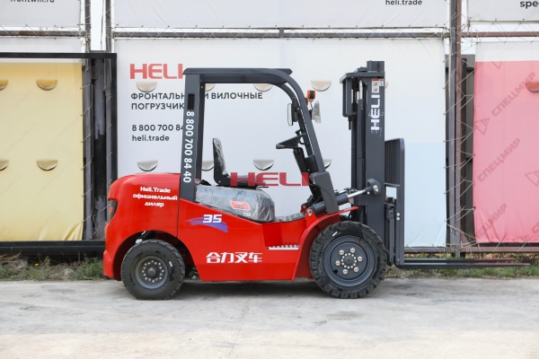 Дизельный Вилочный погрузчик HELI CPCD35