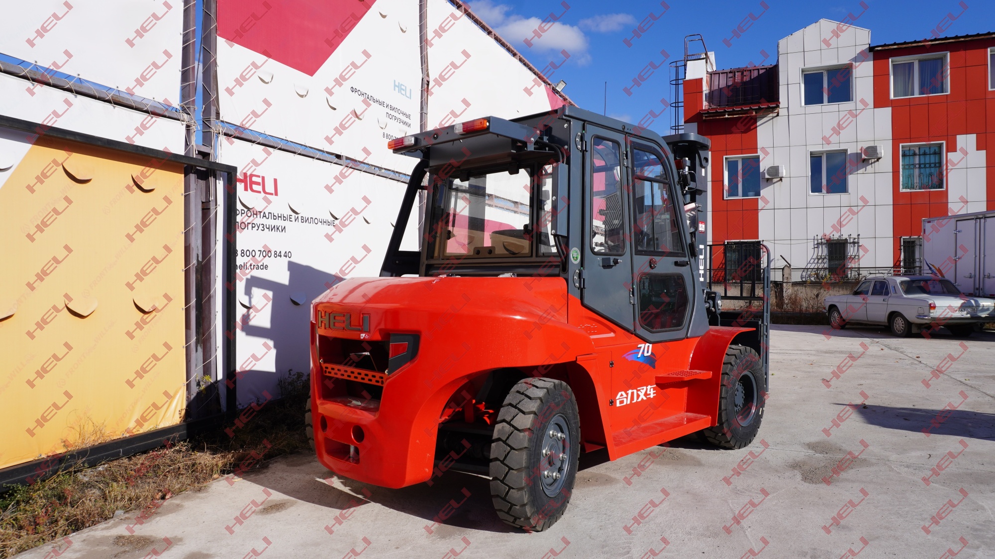 Дизельный вилочный погрузчик HELI CPСD70